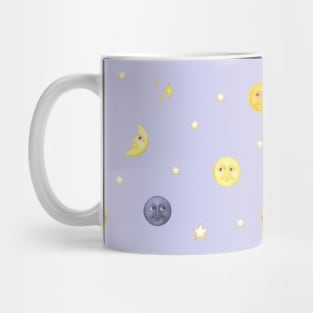 emoji moon Mug